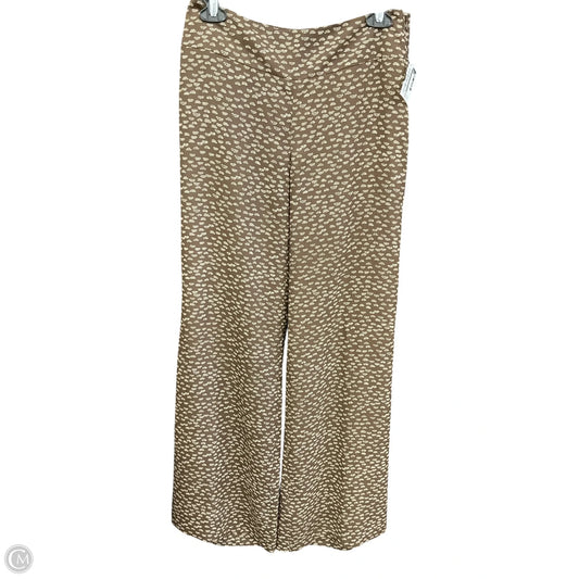 Pants Lounge By Loft In Brown & Cream, Size: 2