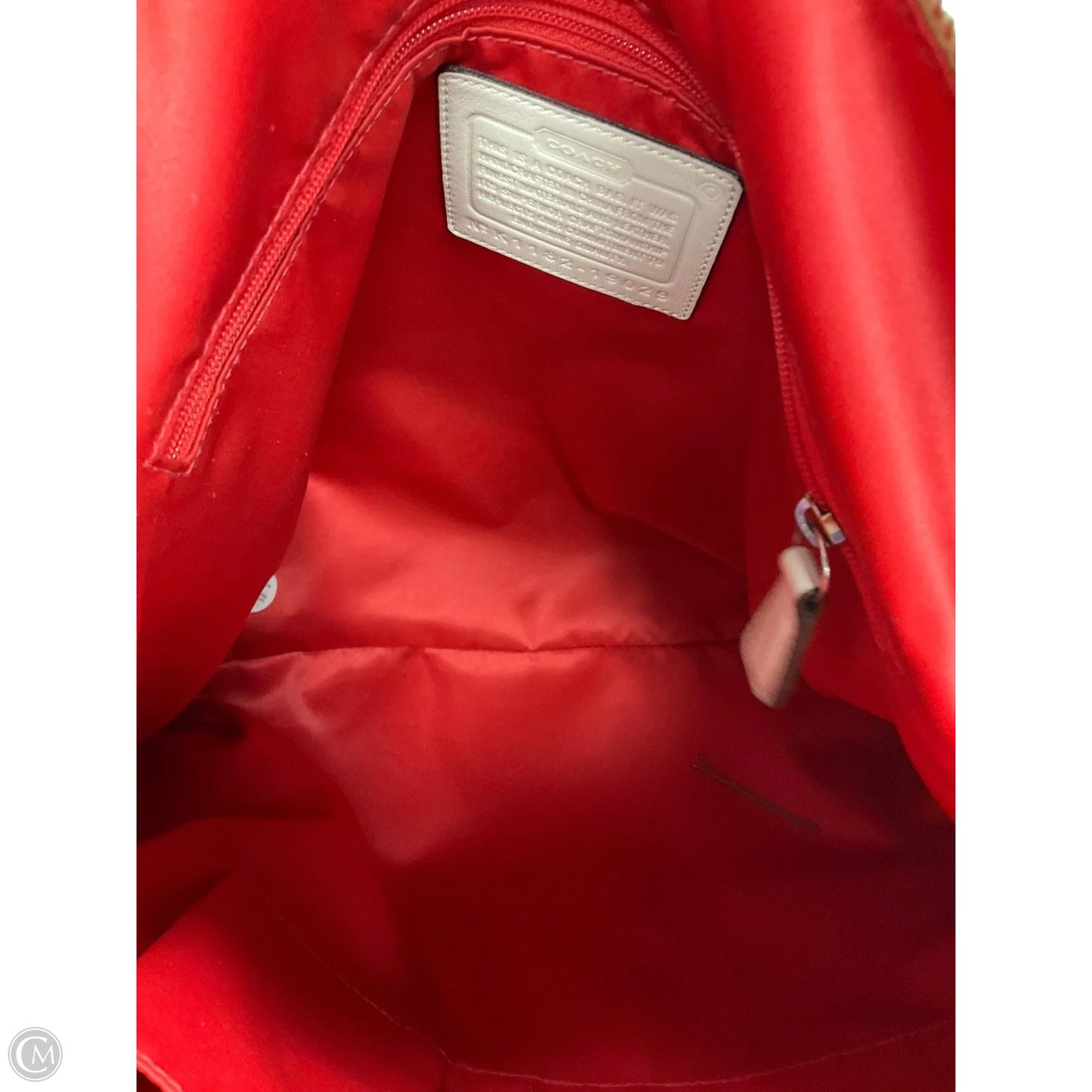 Handbag Designer By Coach, Size: Large