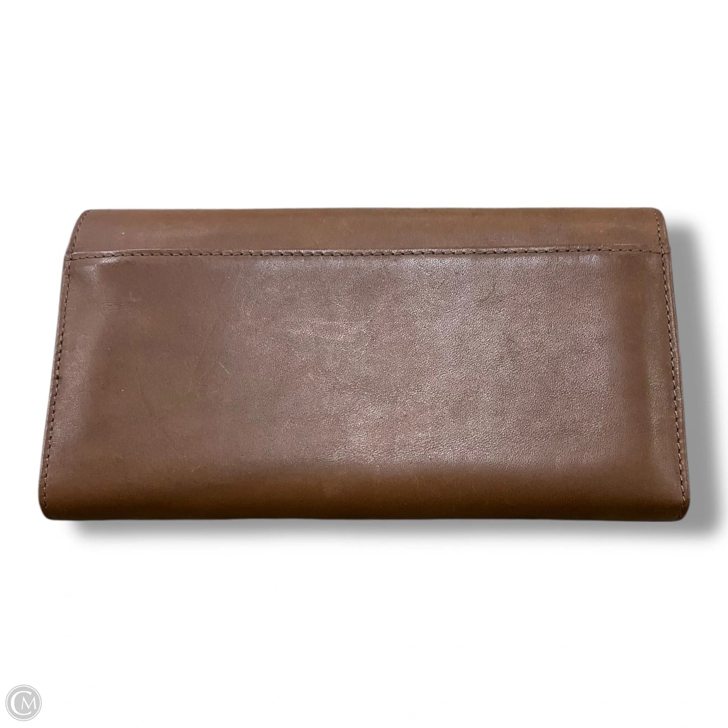 Wallet Leather By Clothes Mentor, Size: Medium