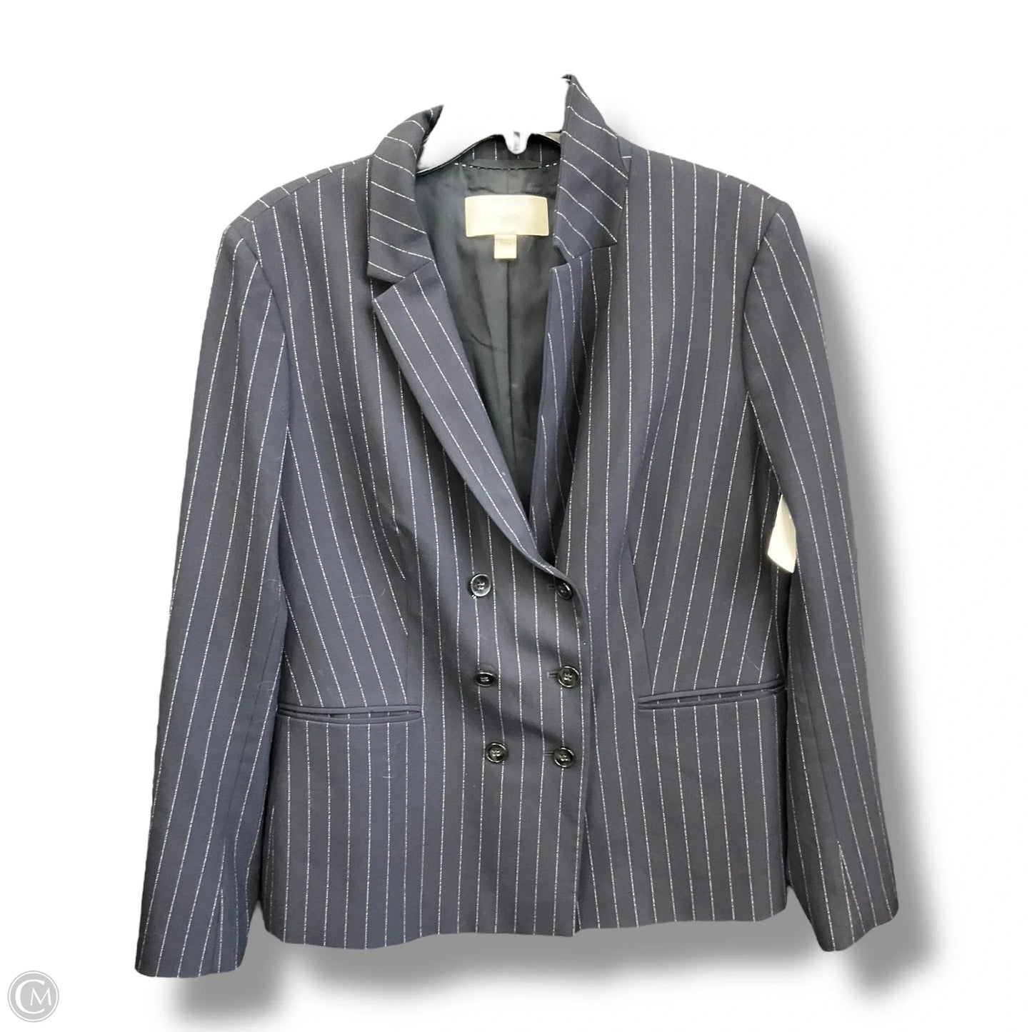 Blazer By Clothes Mentor In Navy, Size: M