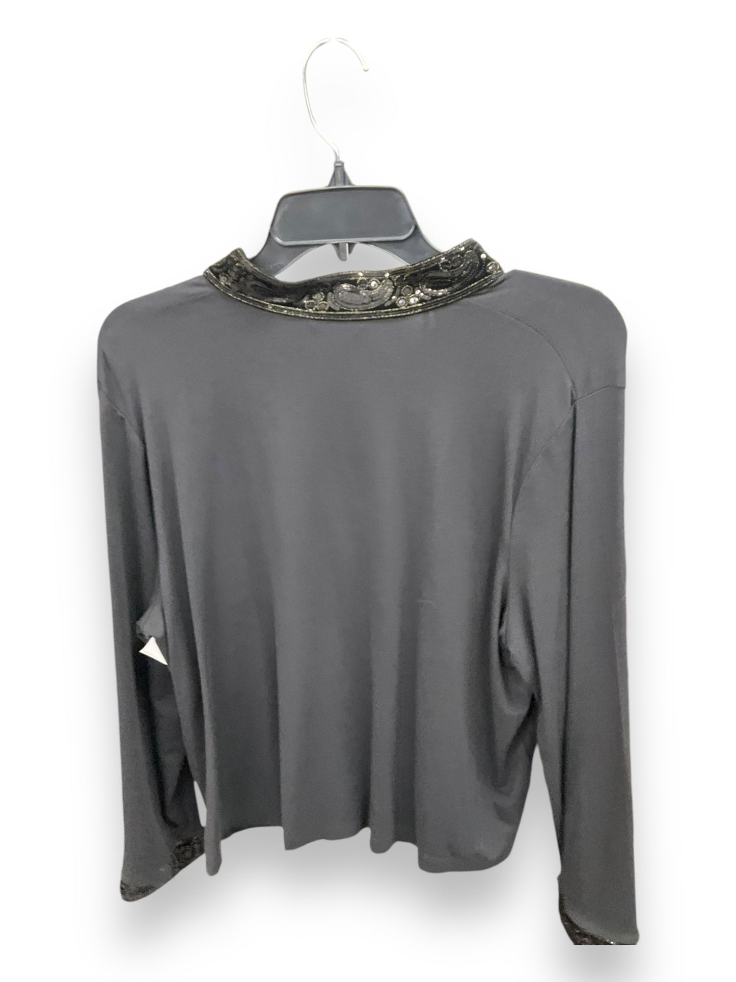 Top Sleeveless By Talbots In Black, Size: 2x