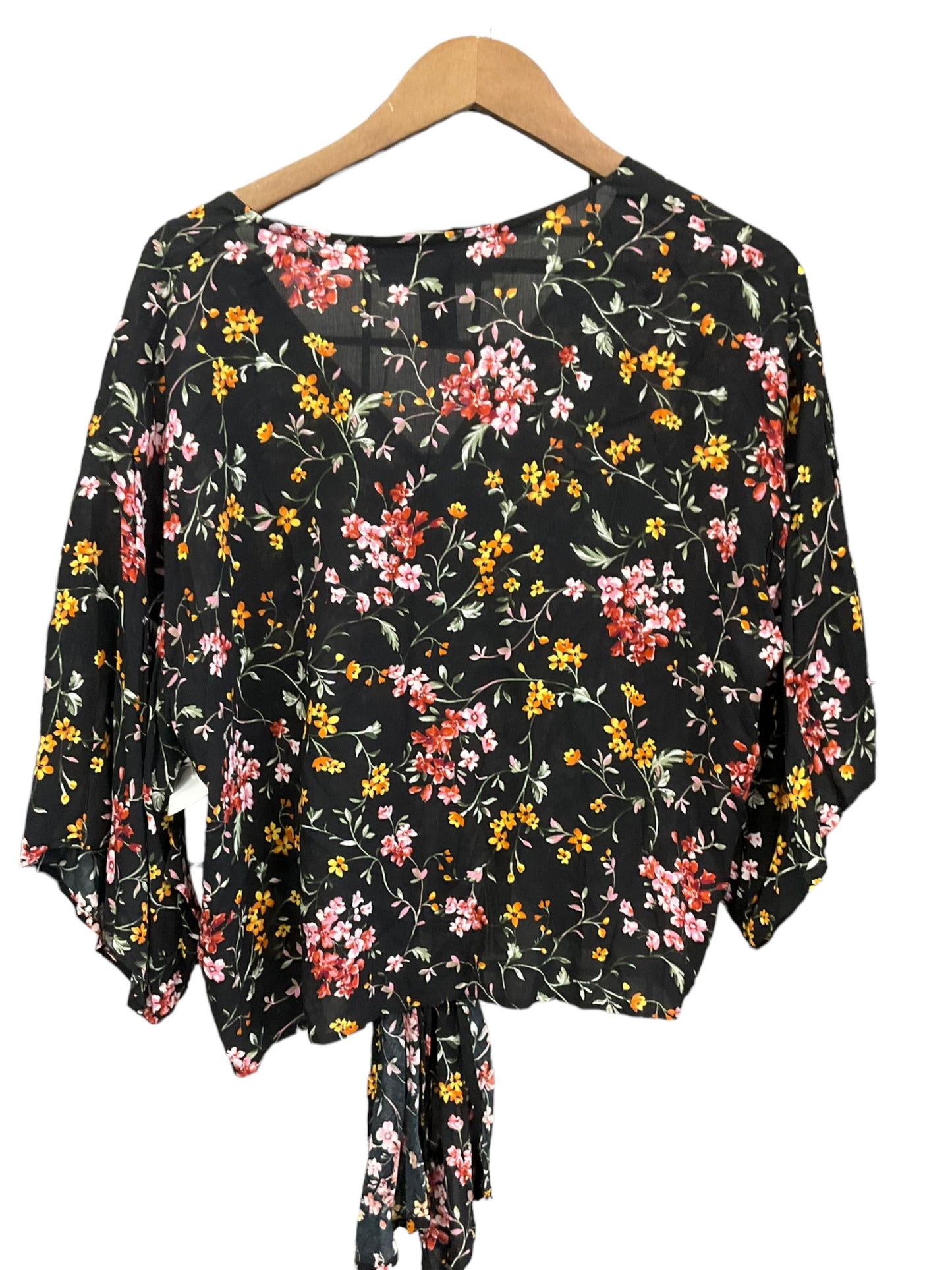 Blouse 3/4 Sleeve By Clothes Mentor Size: L