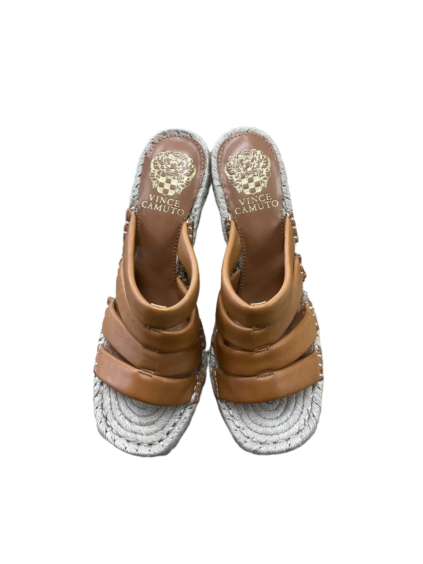 Sandals Heels Wedge By Vince Camuto Size: 7