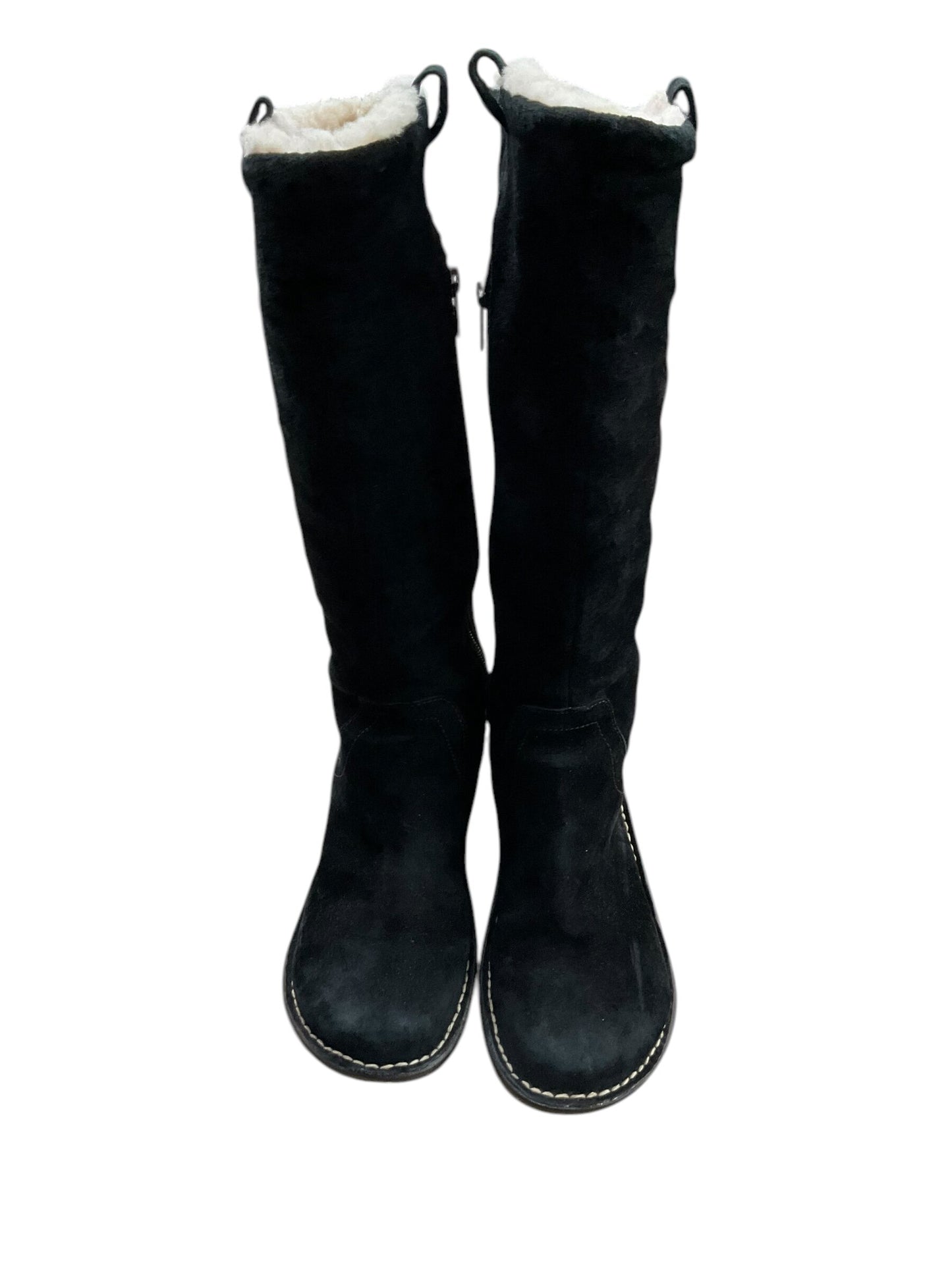 Boots Mid-calf Heels By Ugg Size: 7