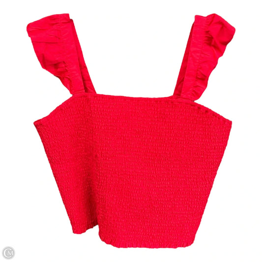 Top Sleeveless By Old Navy In Red, Size: 2x