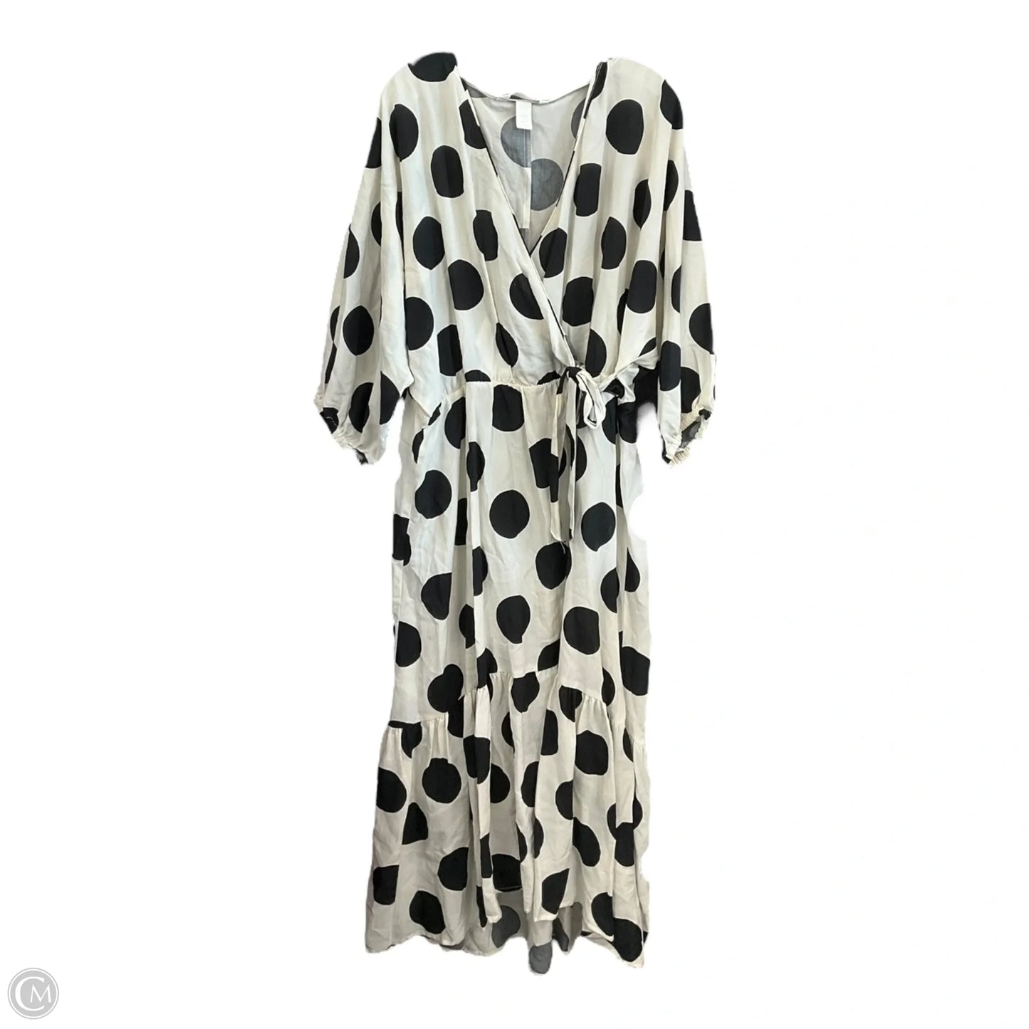 Dress Casual Maxi By H&m In Polkadot Pattern, Size: Xxl