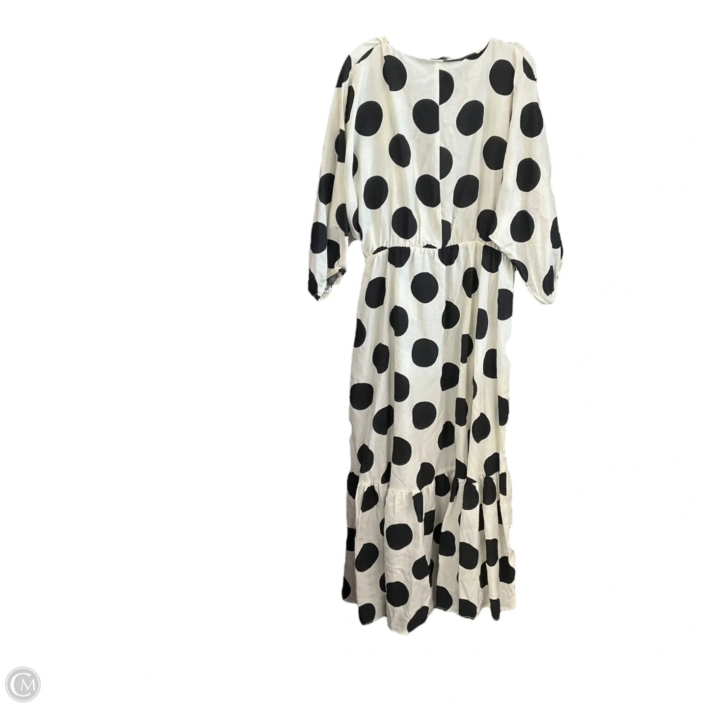 Dress Casual Maxi By H&m In Polkadot Pattern, Size: Xxl