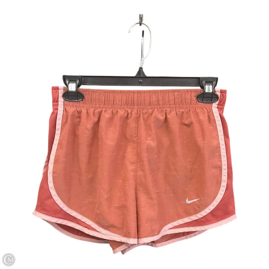 Athletic Shorts By Nike Apparel In Orange, Size: S