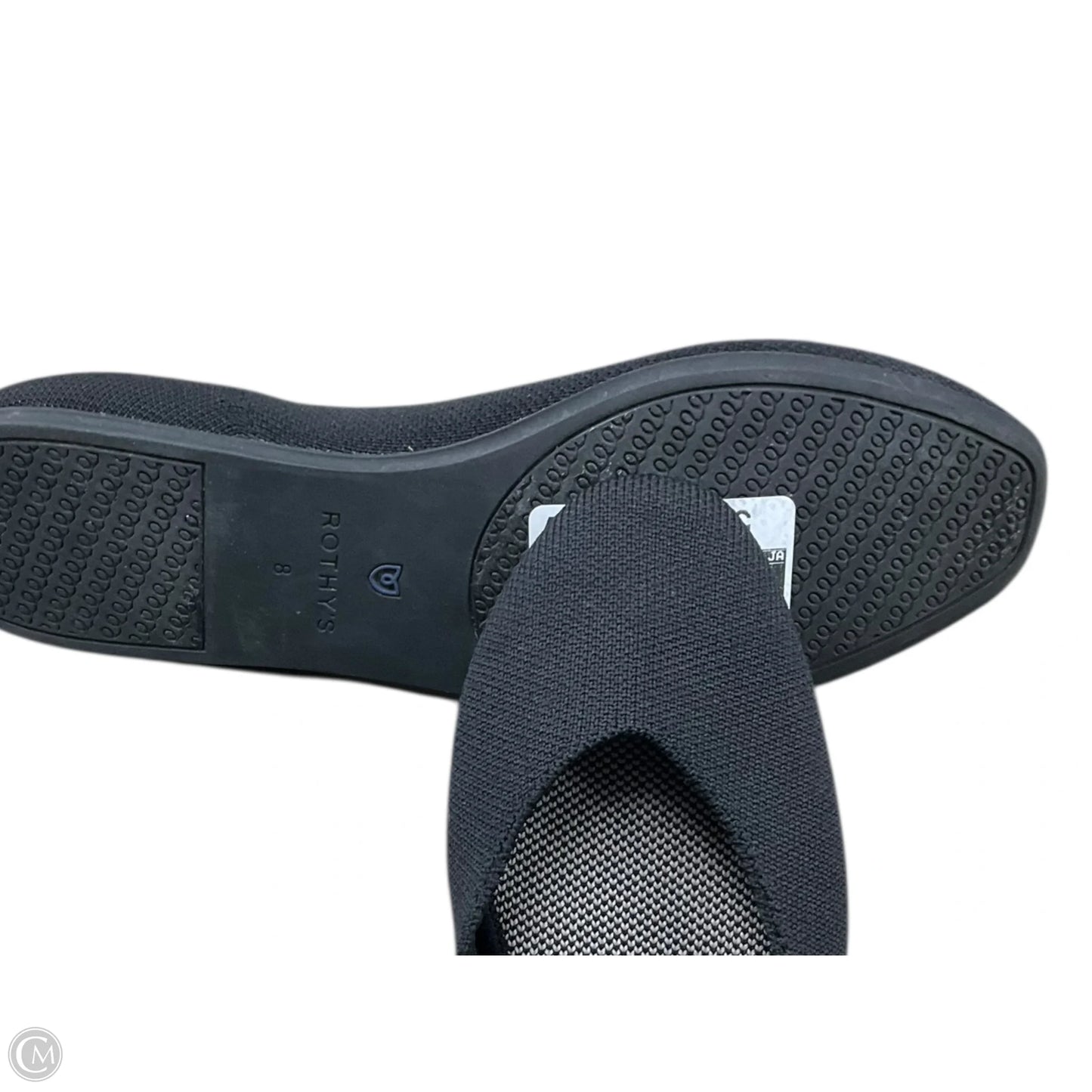 Shoes Flats By Rothys In Black, Size: 8
