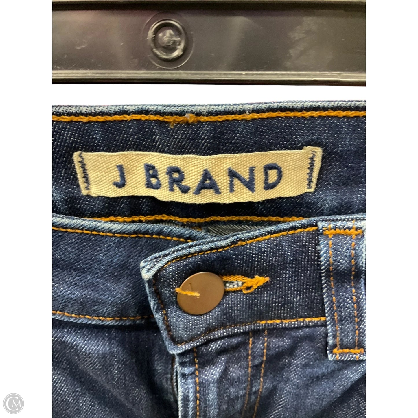 Jeans Straight By J Brand In Blue Denim, Size: 8