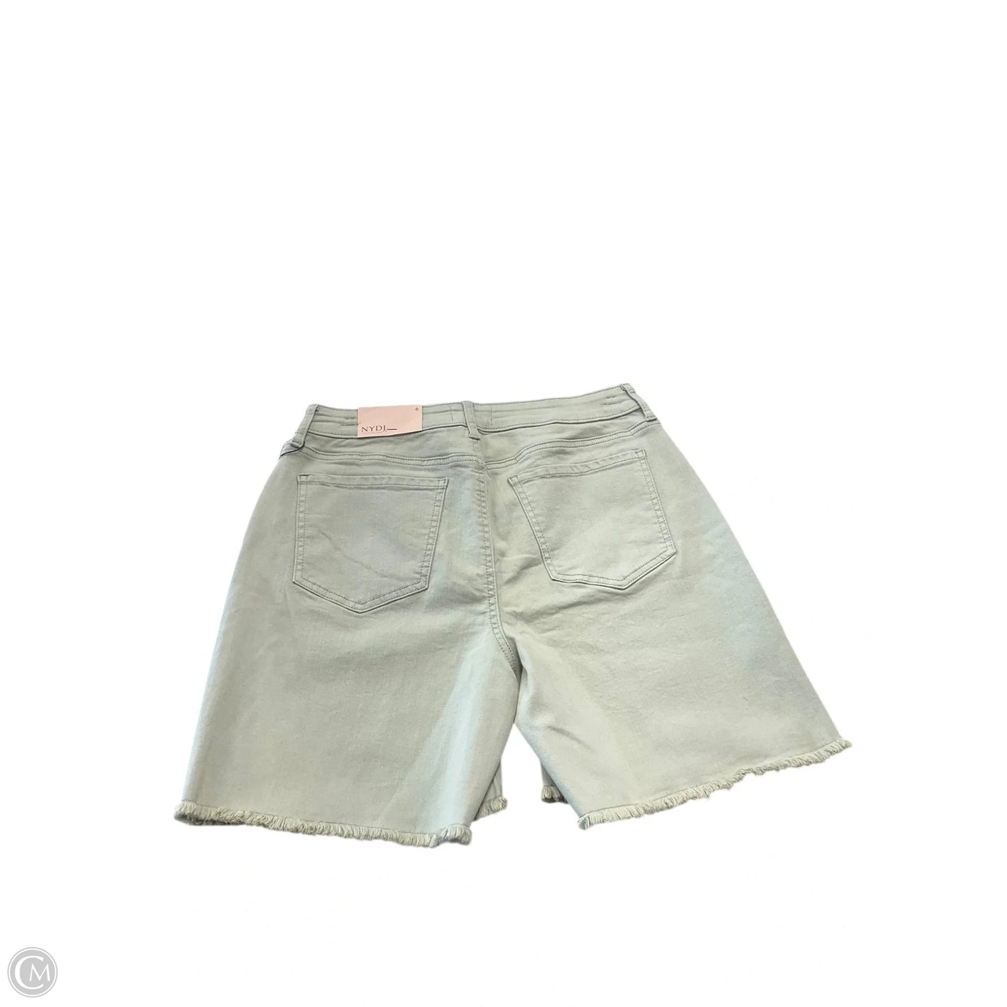 Shorts By Not Your Daughters Jeans In Green Denim, Size: 6