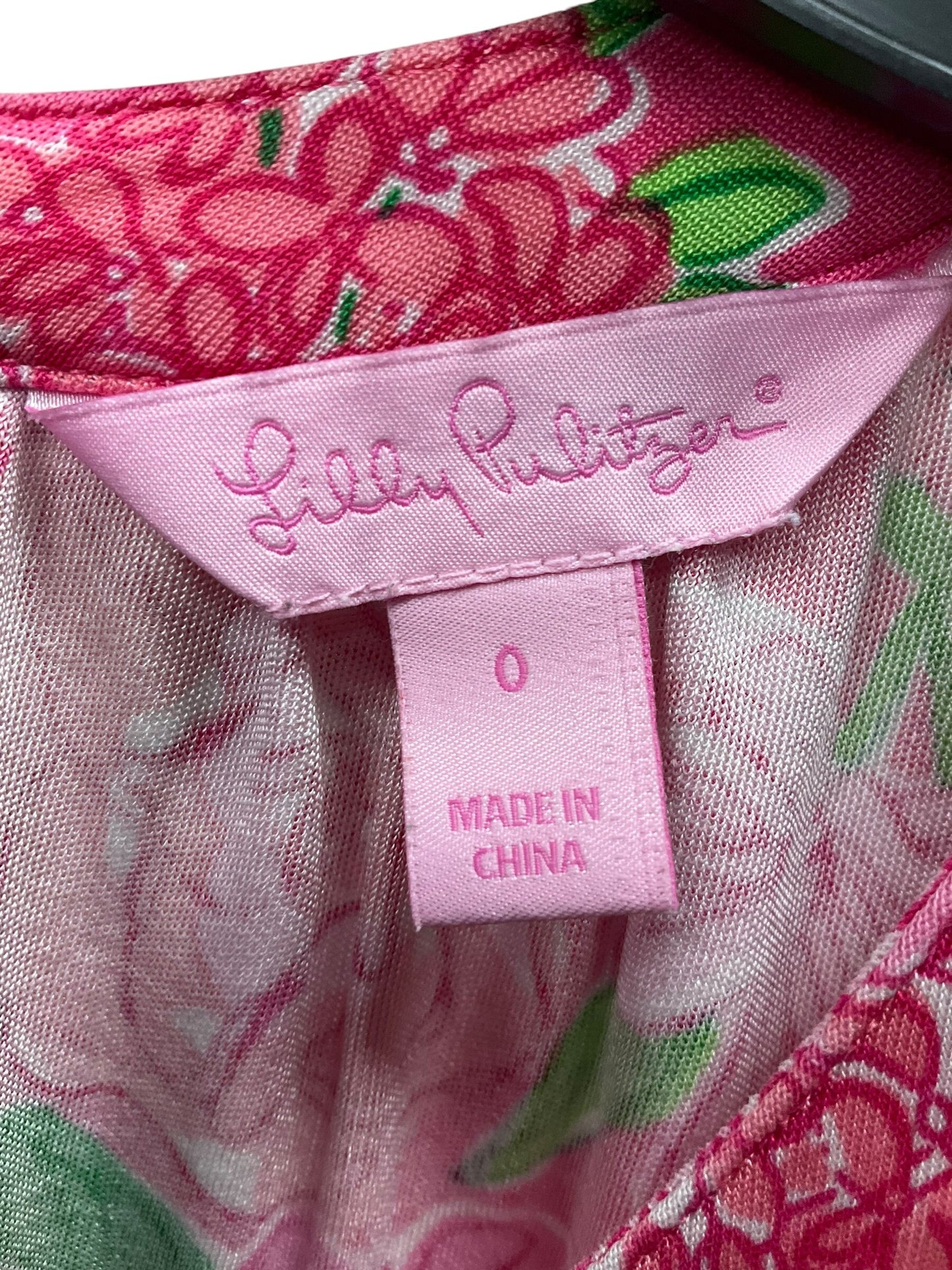 Top Sleeveless Designer By Lilly Pulitzer Size: Xs