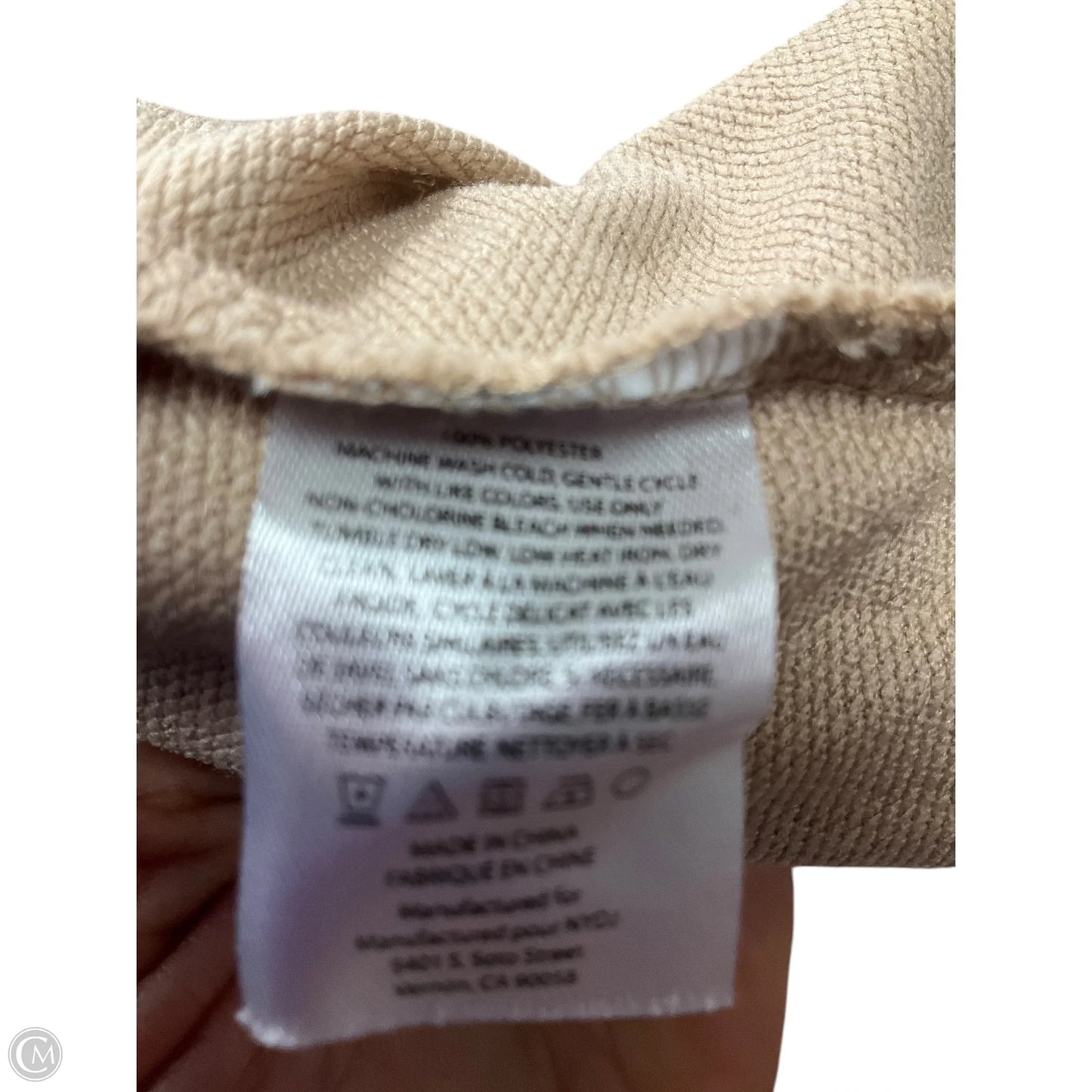 Shorts Set By Not Your Daughters Jeans In Tan, Size: Xl