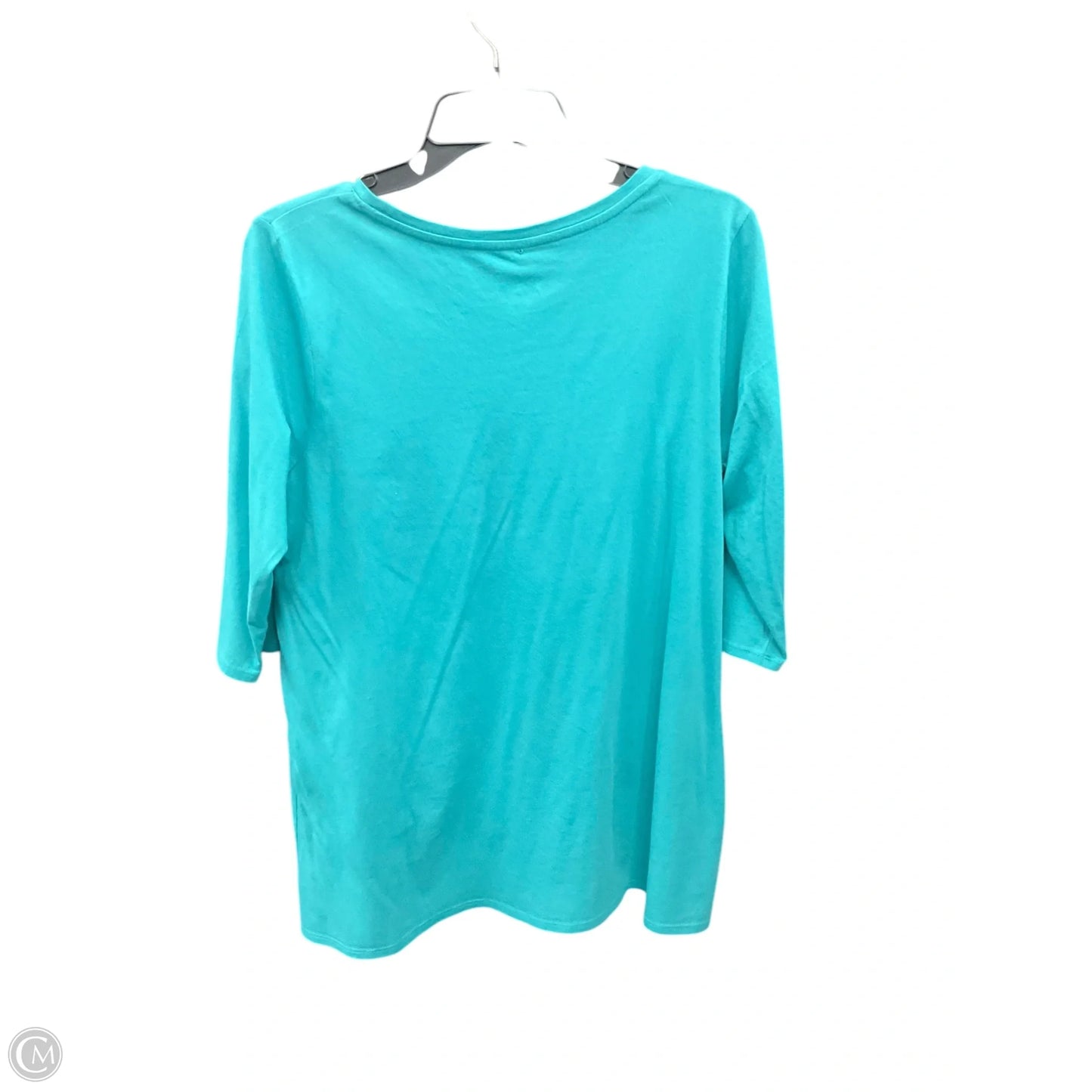 Tunic Short Sleeve By Pure Jill In Teal, Size: M