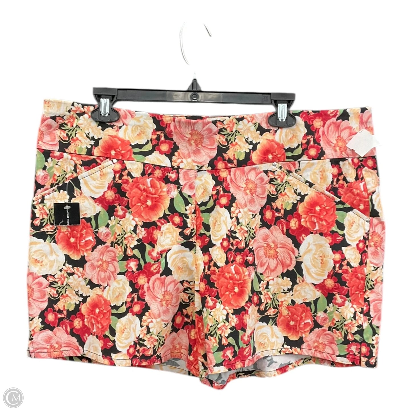 Shorts By Inc In Floral Print, Size: 18