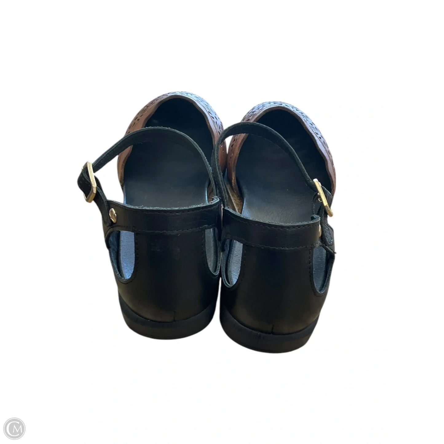 Shoes Flats By Pikolinos In Black & Brown, Size: 6.5