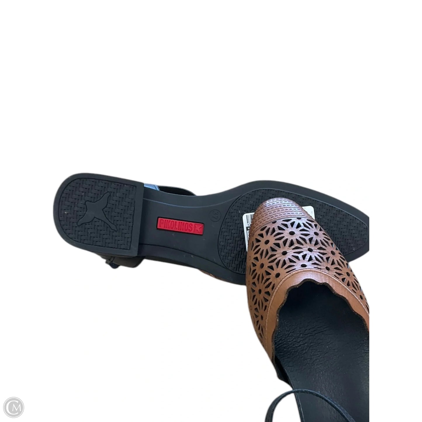 Shoes Flats By Pikolinos In Black & Brown, Size: 6.5