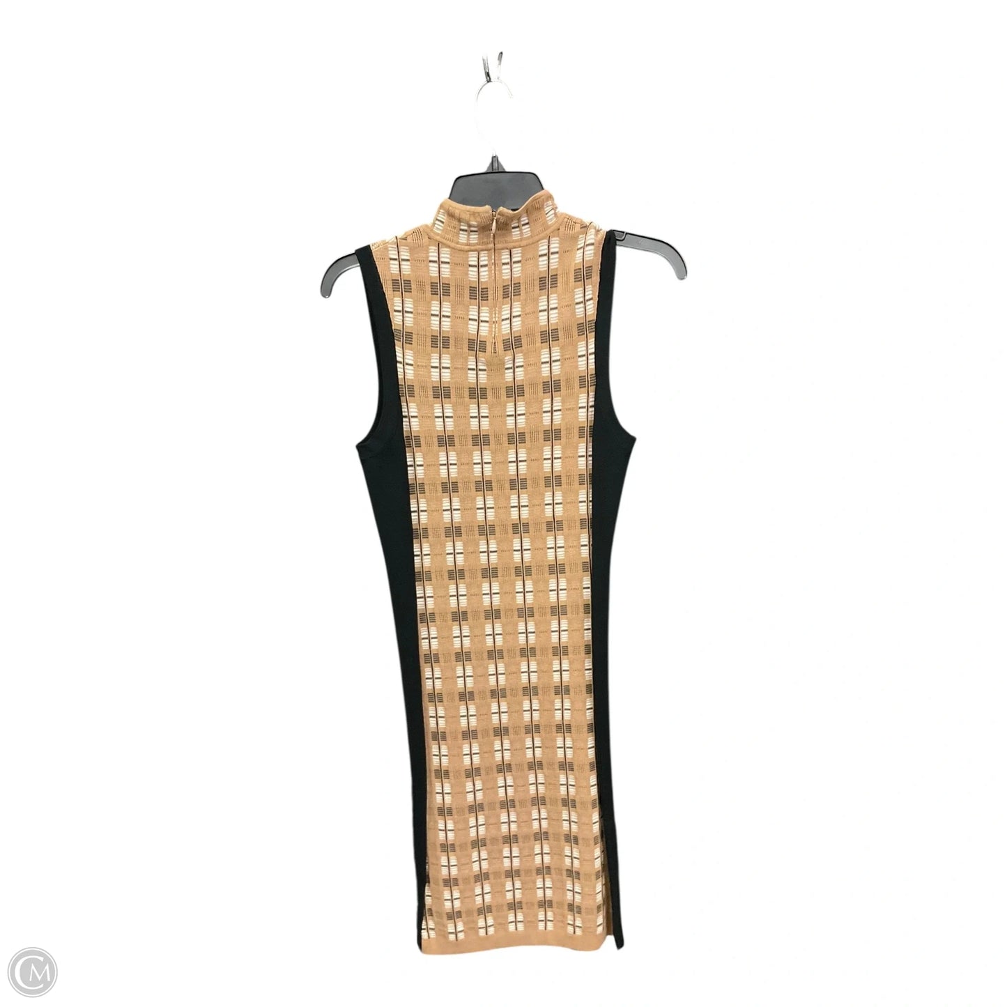 Dress Work By Etcetra In Black & Brown, Size: M