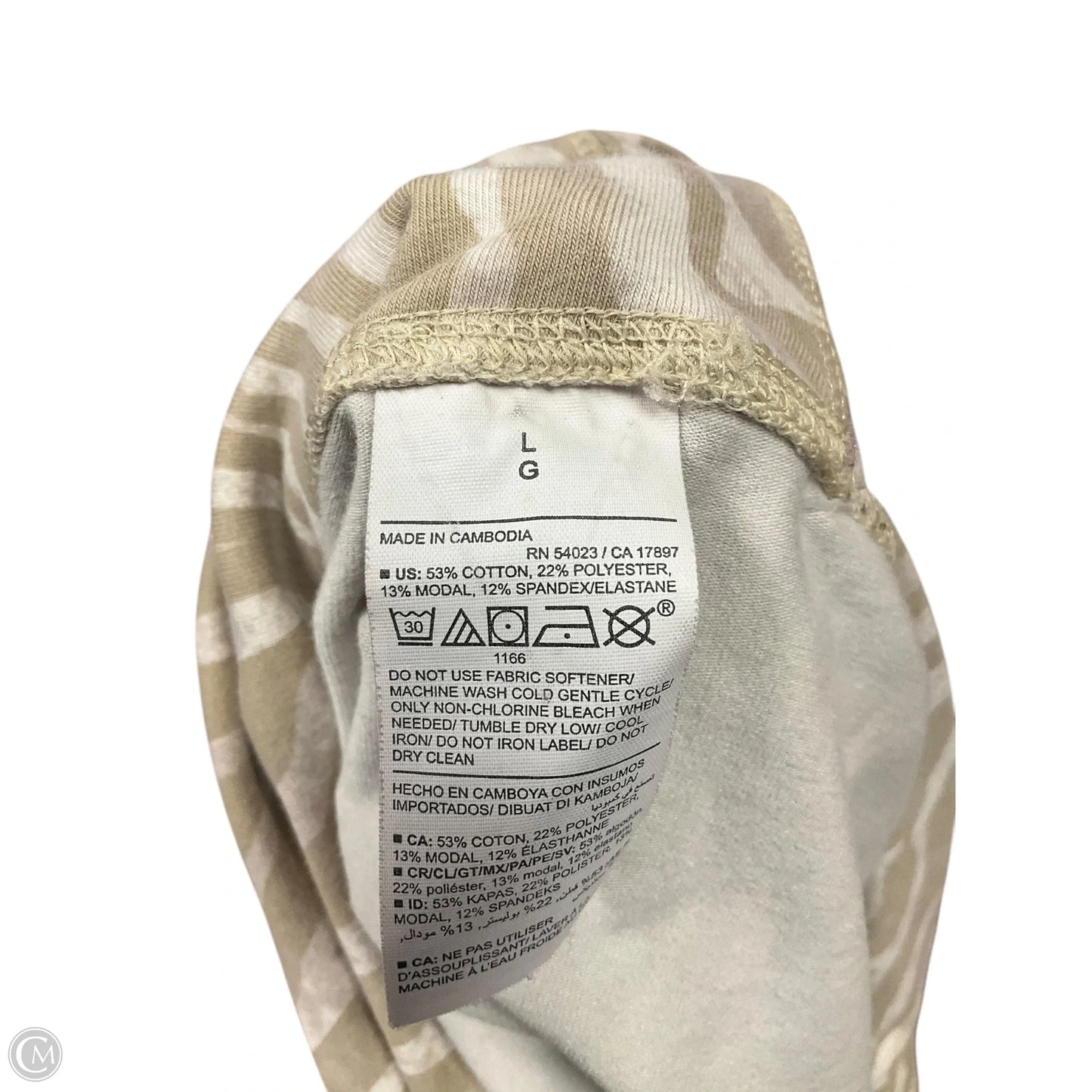 Athletic Shorts 2pc By Old Navy In Beige, Size: L