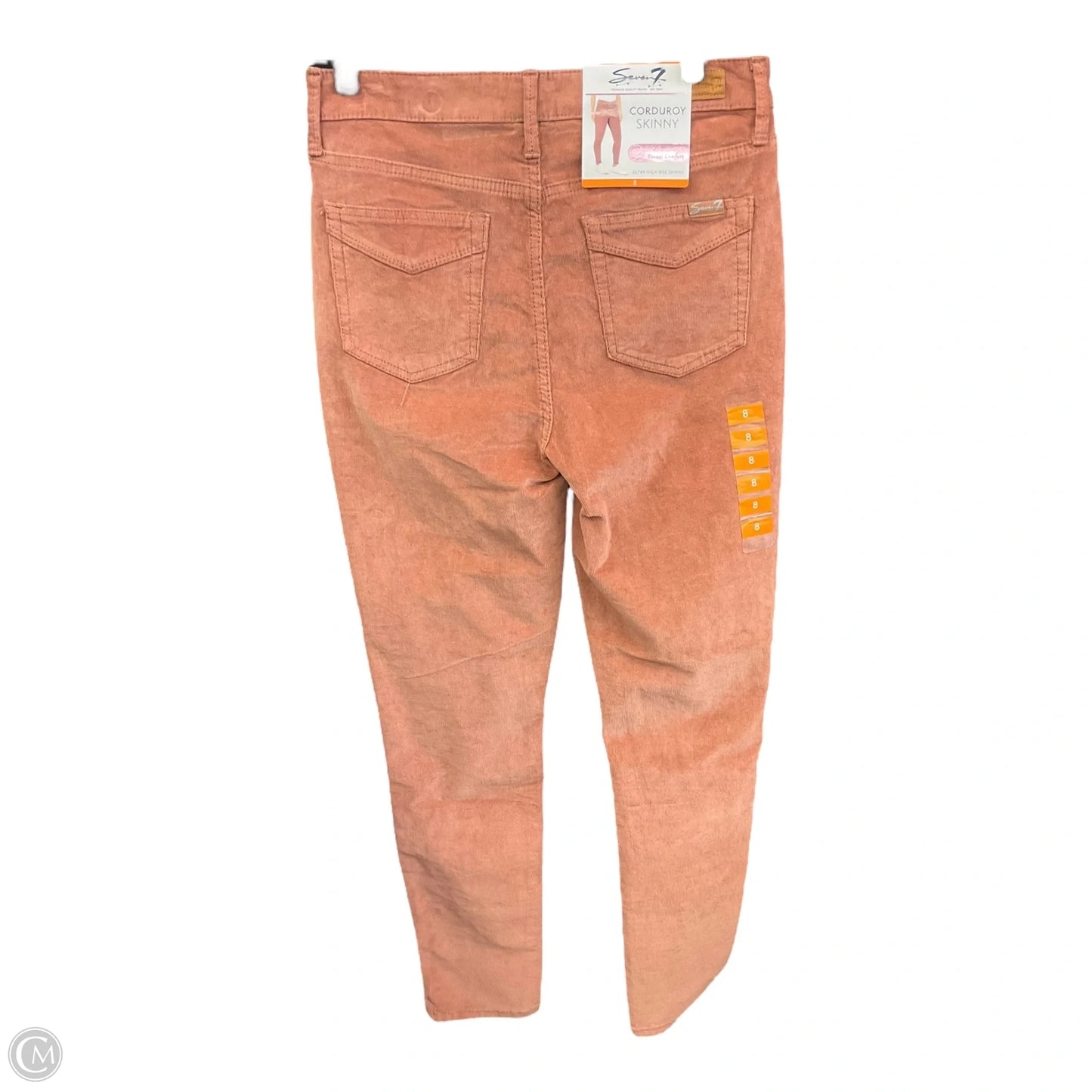 Pants Corduroy By Seven 7 In Orange, Size: 8