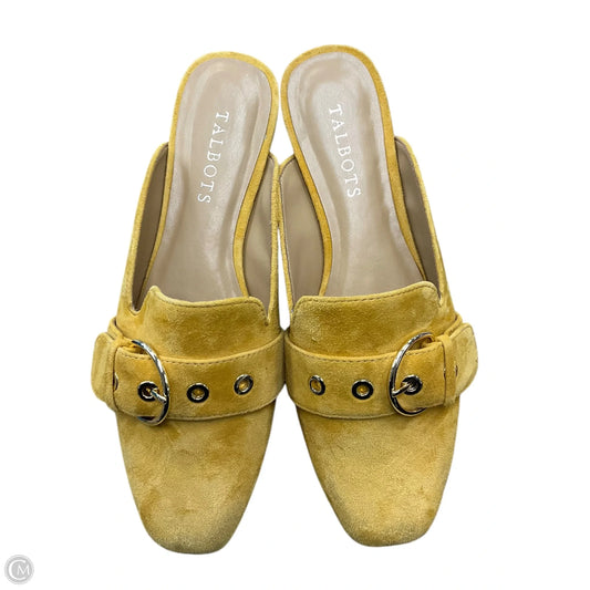 Shoes Flats By Talbots In Yellow, Size: 6.5