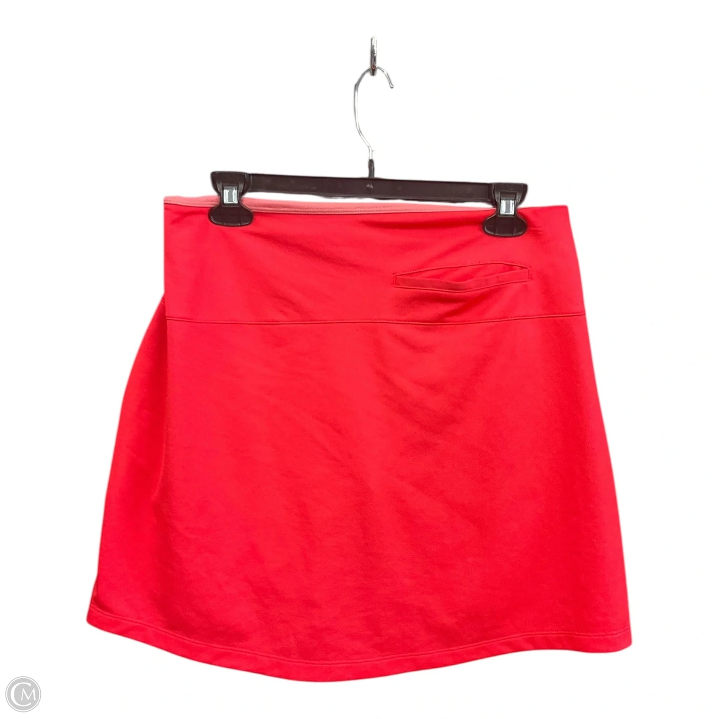 Athletic Skort By Nike Apparel In Coral, Size: M