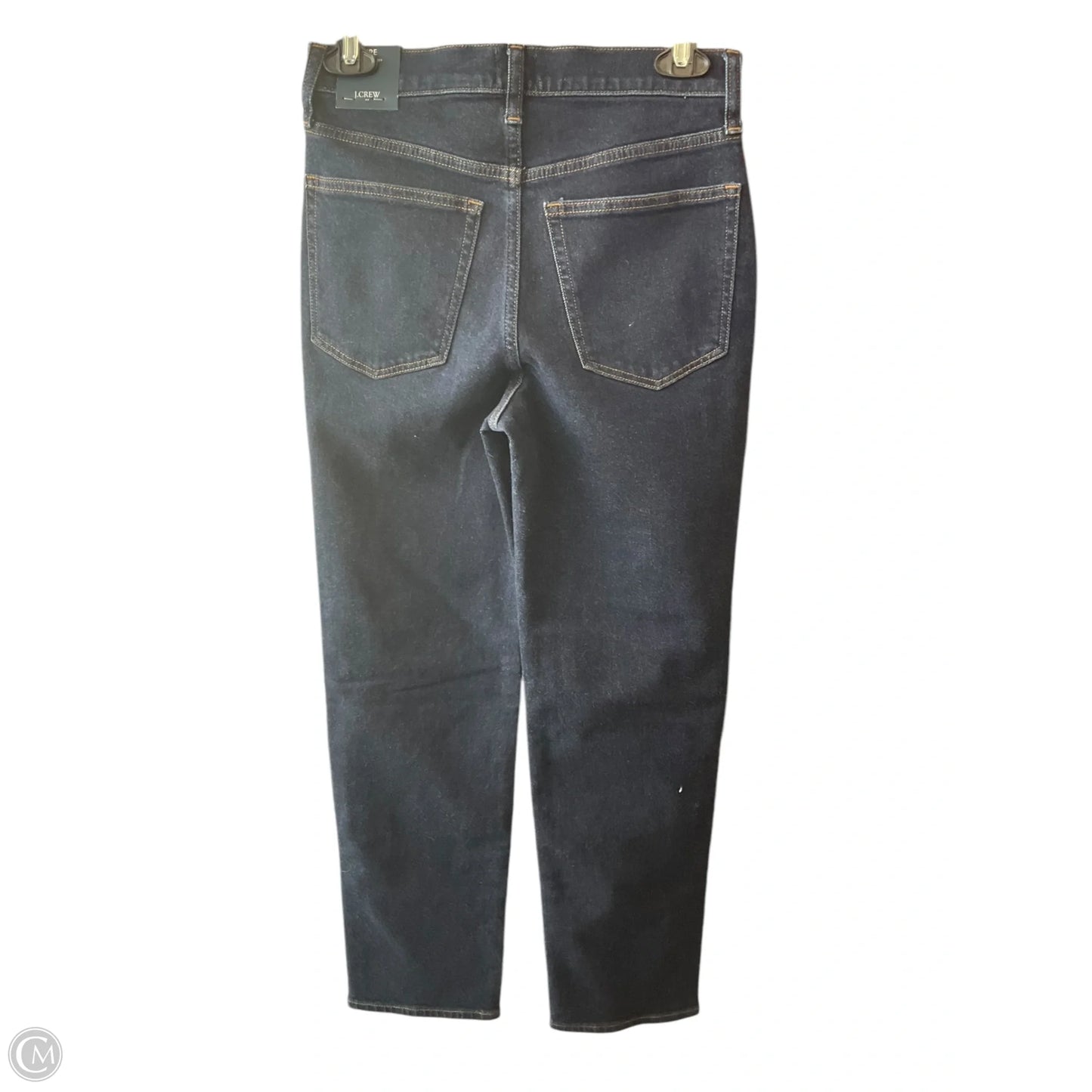 Jeans Straight By J. Crew In Blue Denim, Size: 0