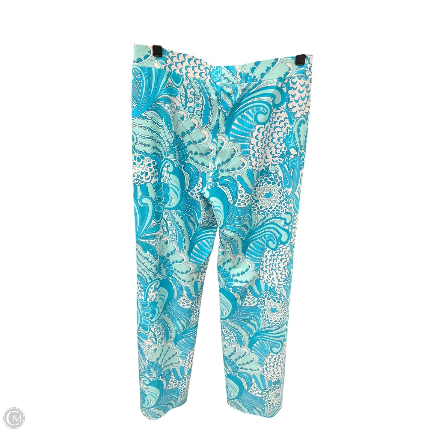 Pants Wide Leg By Jude Connally In Blue & White, Size: 2