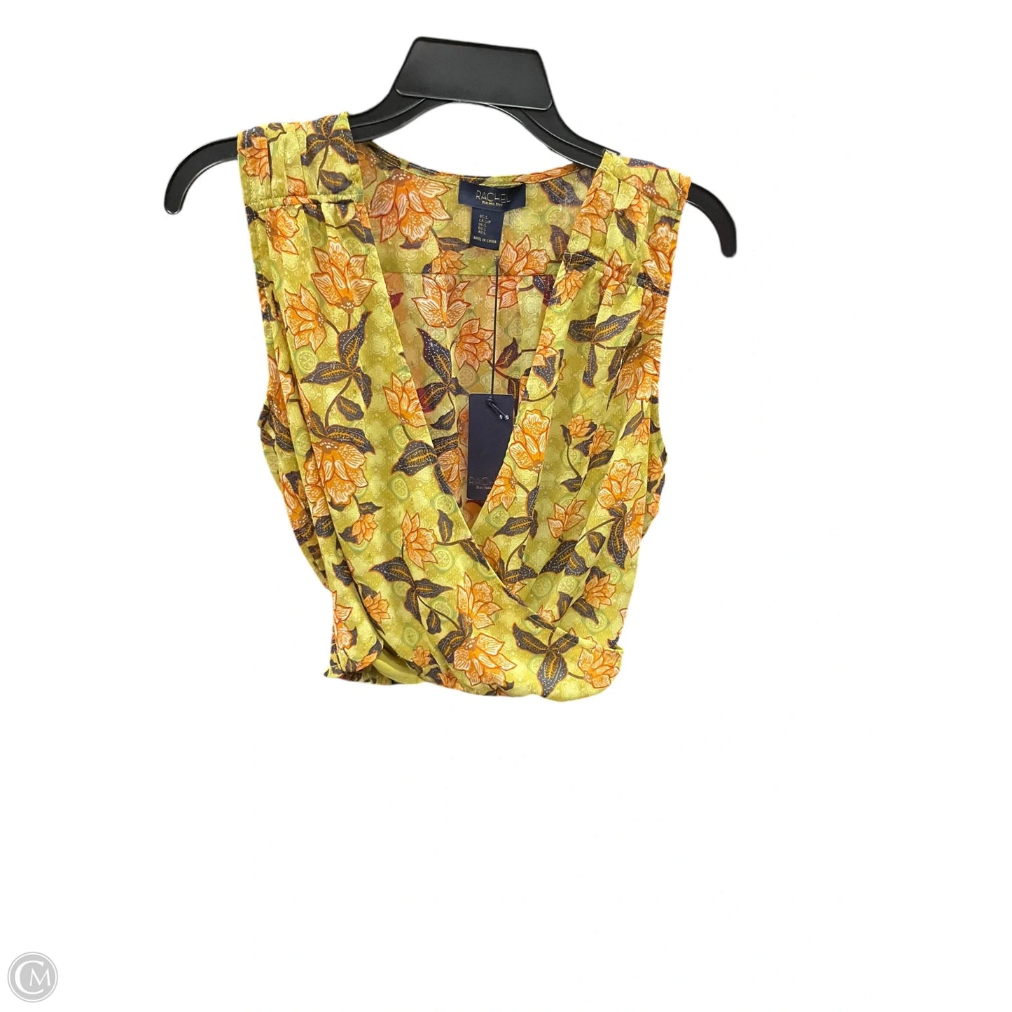 Top Sleeveless By Rachel Roy In Floral Print, Size: S