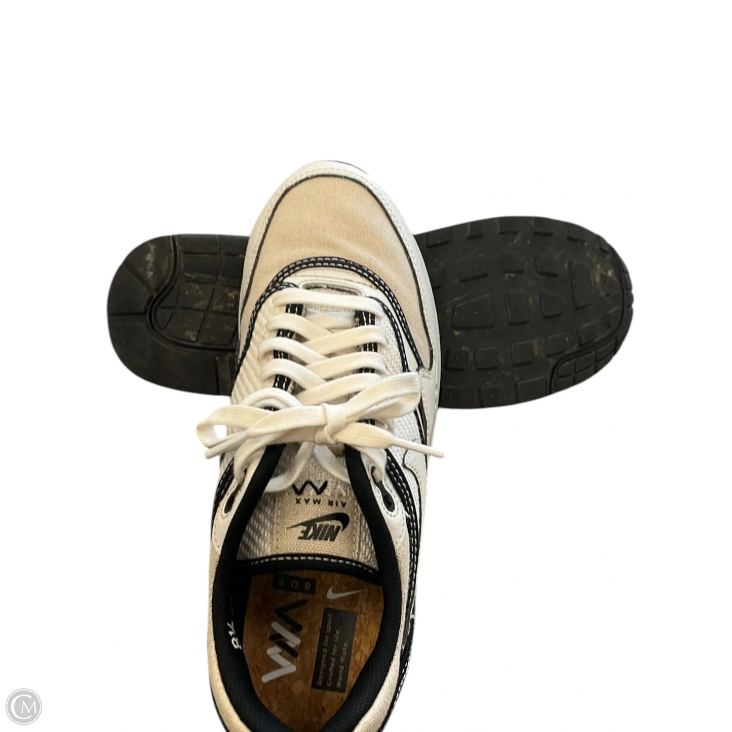 Shoes Sneakers By Nike In Black & Cream, Size: 8.5