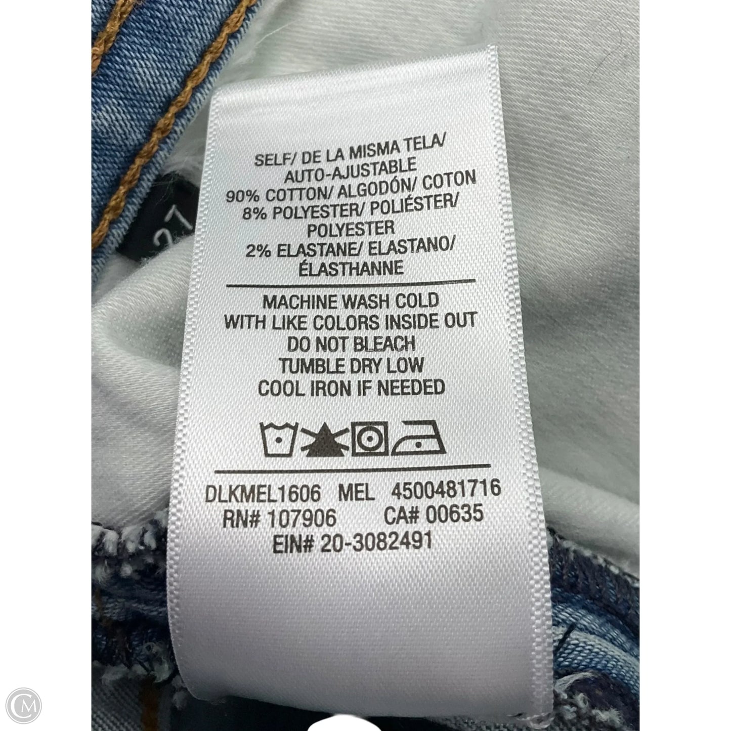 Shorts By Hudson In Blue Denim, Size: 4