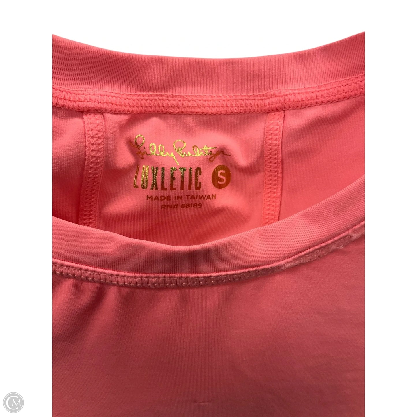 Top Long Sleeve Designer By Lilly Pulitzer In Peach, Size: S