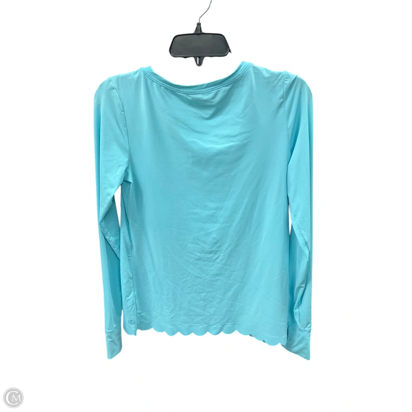 Top Long Sleeve Designer By Lilly Pulitzer In Blue, Size: S