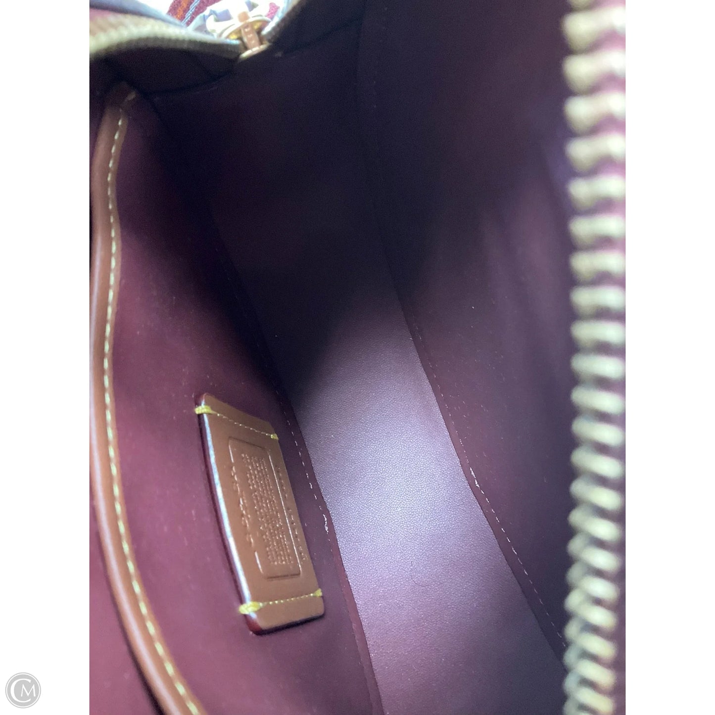 Crossbody Designer By Coach, Size: Small