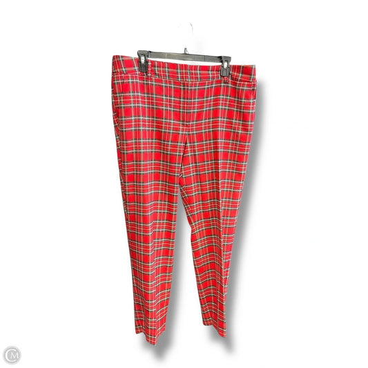 Pants Other By Talbots In Red, Size: 14