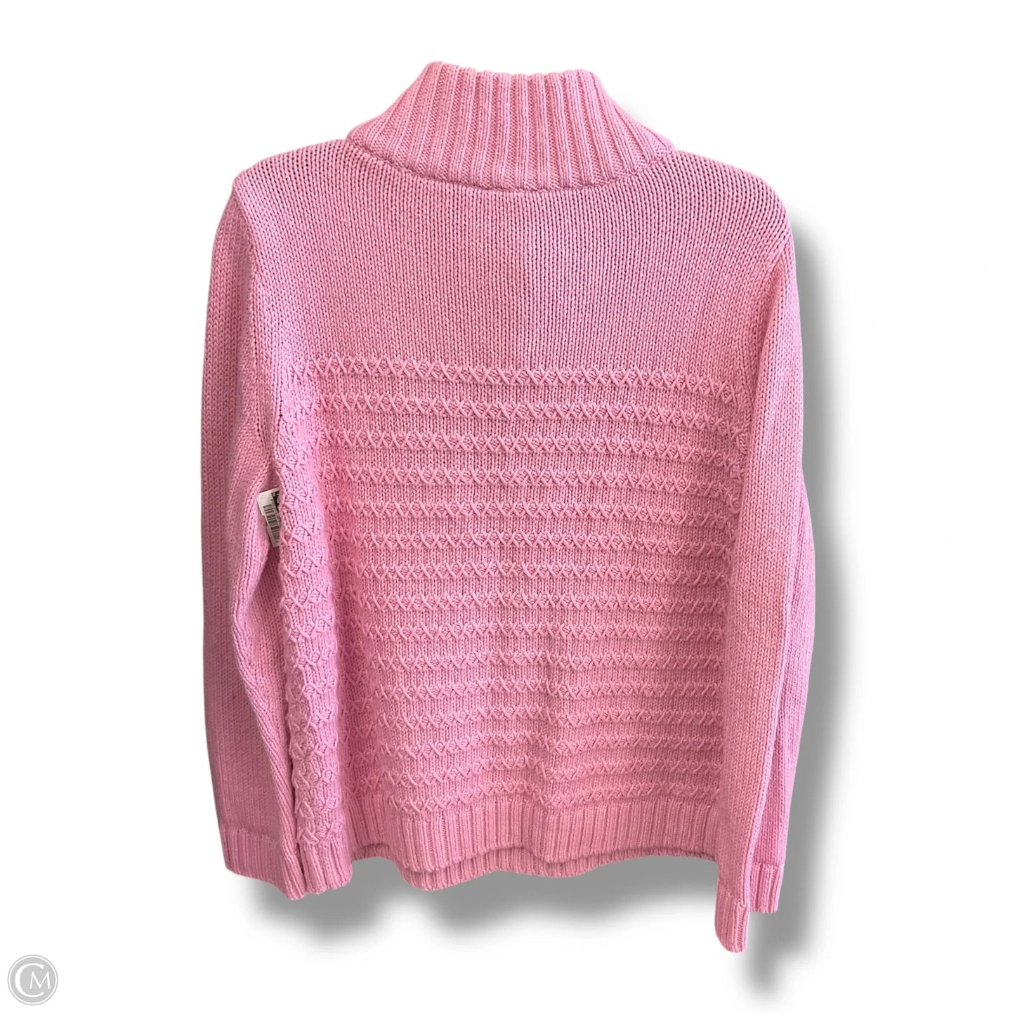 Top Long Sleeve By Talbots In Pink, Size: L