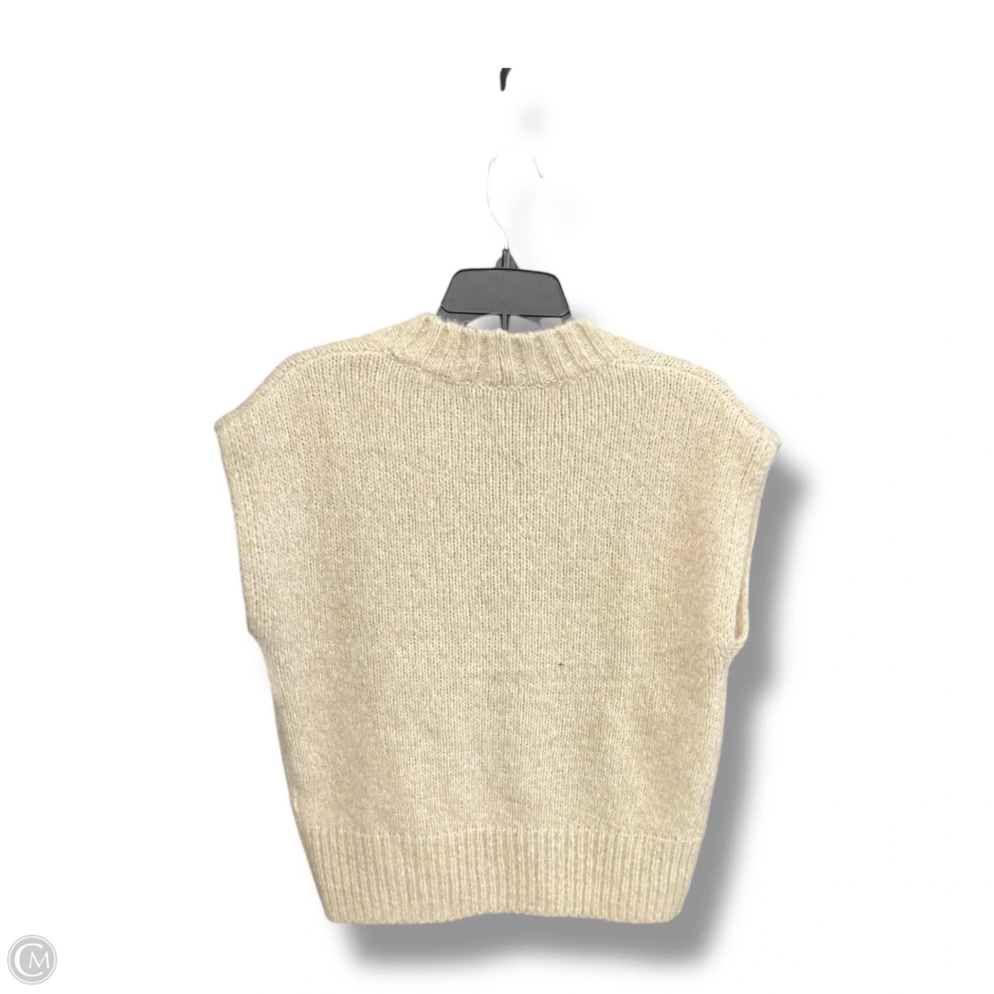 Vest Sweater By Madewell In Cream, Size: Xxs