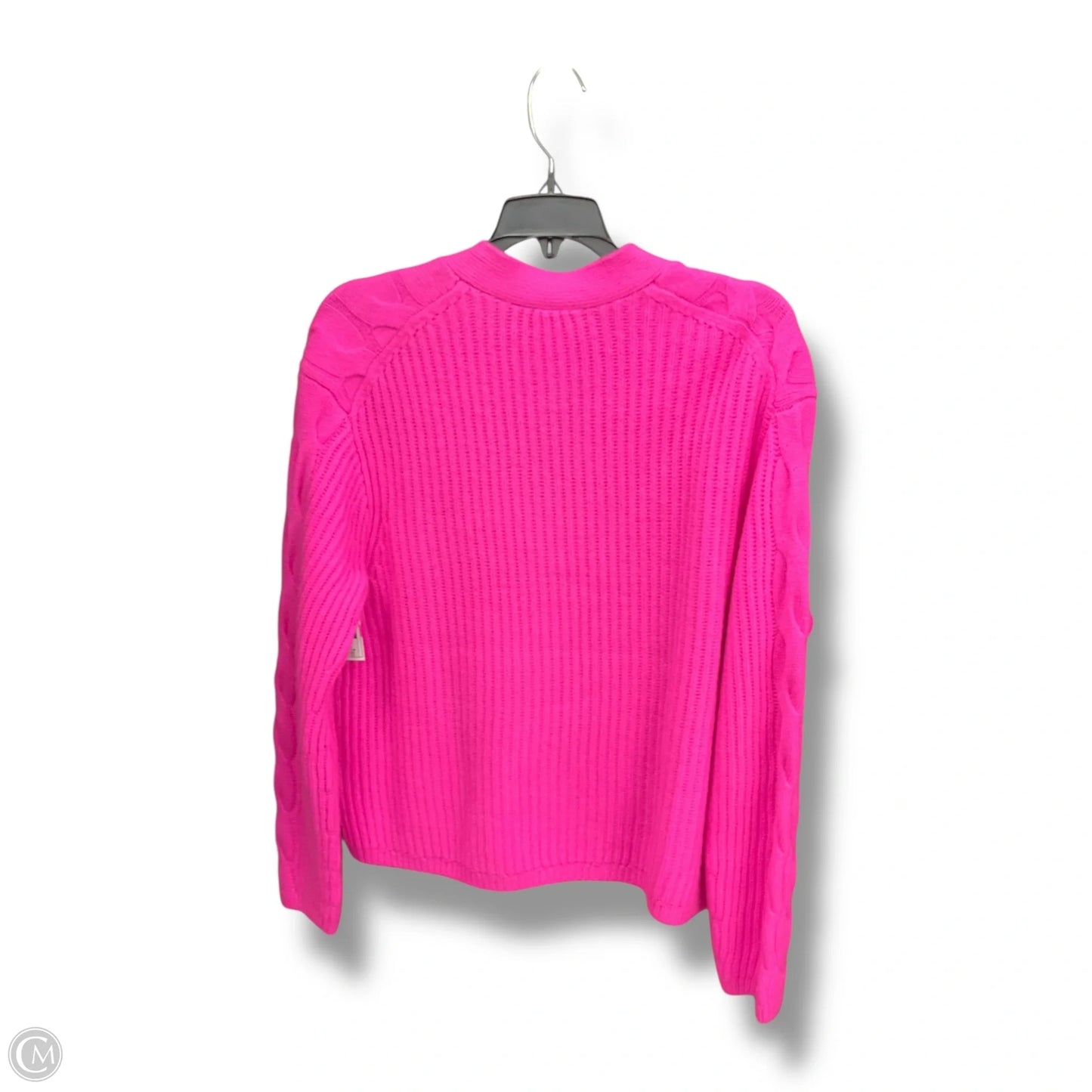 Sweater Cardigan Cashmere By J. Crew In Pink, Size: S