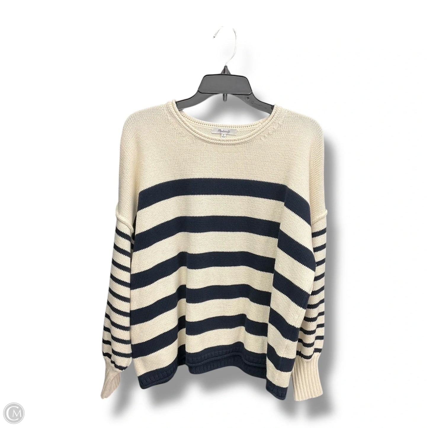 Sweater By Madewell In Striped Pattern, Size: M