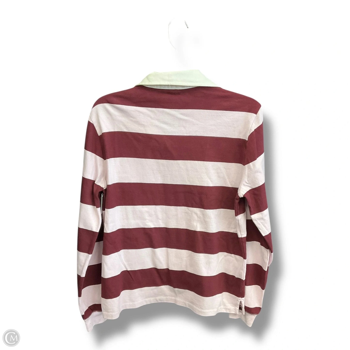 Top Long Sleeve By J. Crew In Striped Pattern, Size: S