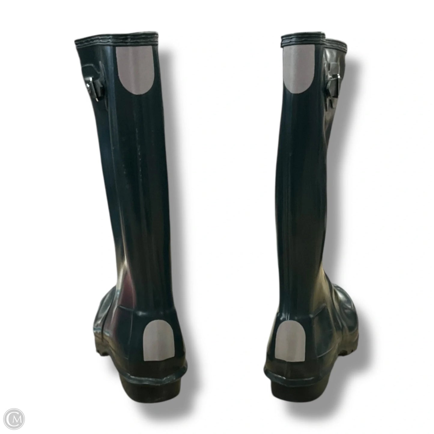 Boots Rain By Hunter In Green, Size: 5.5