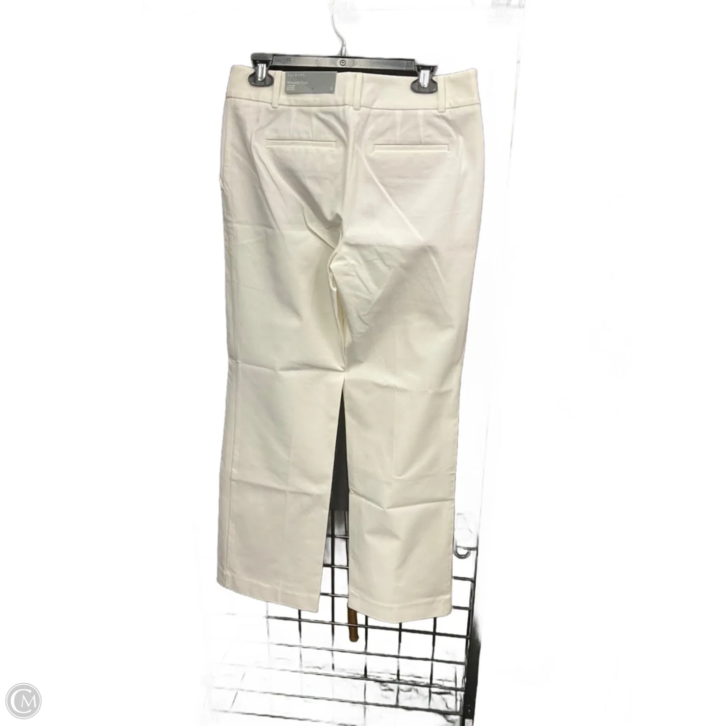 Pants Dress By Talbots In White, Size: 6