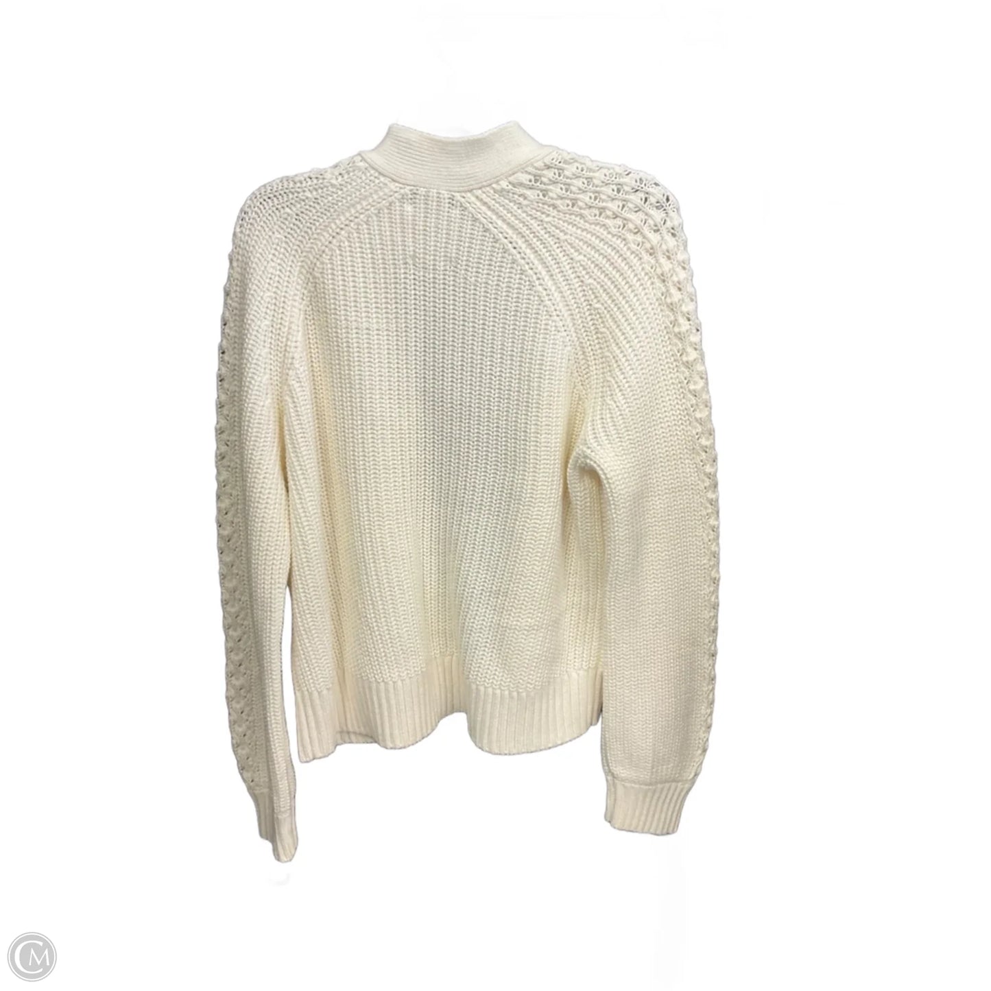 Cardigan By Abercrombie And Fitch In White, Size: M
