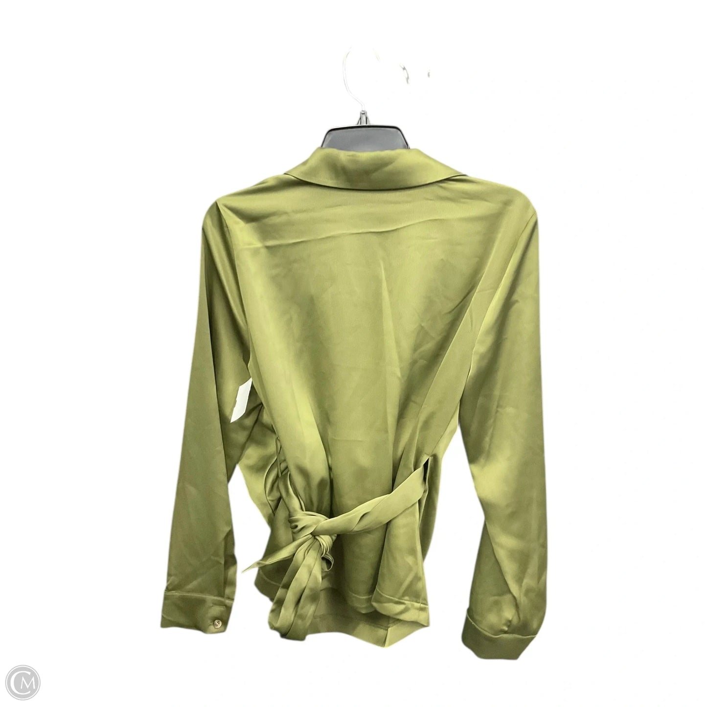 Top Long Sleeve Basic By Wayf In Green, Size: M
