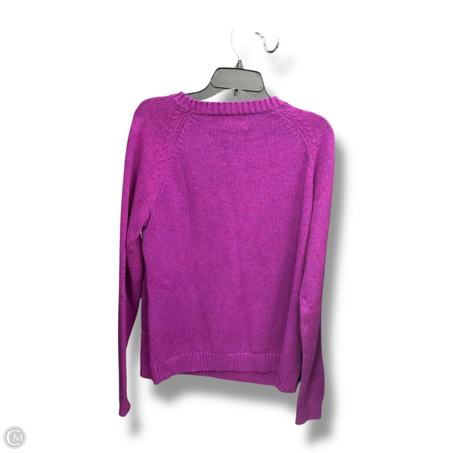 Sweater By Lands End In Purple, Size: Xl