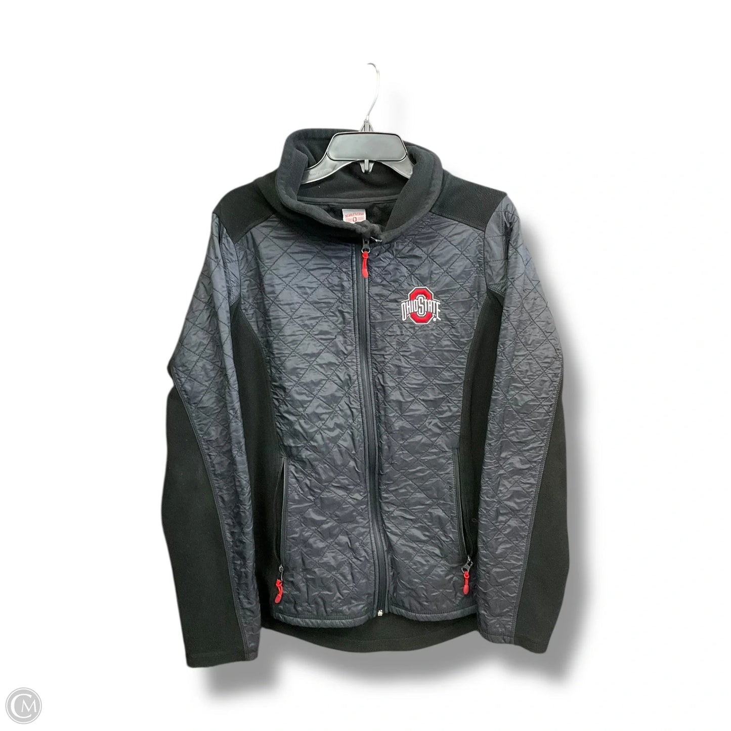 Jacket Fleece By Clothes Mentor In Black, Size: Xl