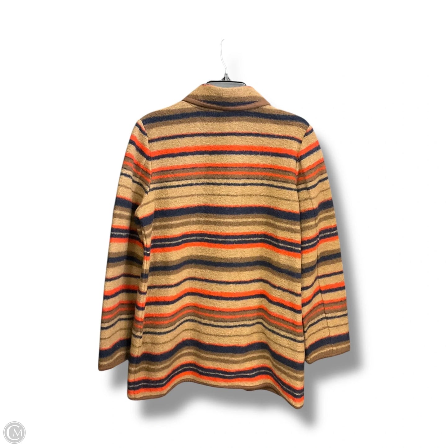 Jacket Faux Fur & Sherpa By J. Jill In Brown, Size: S