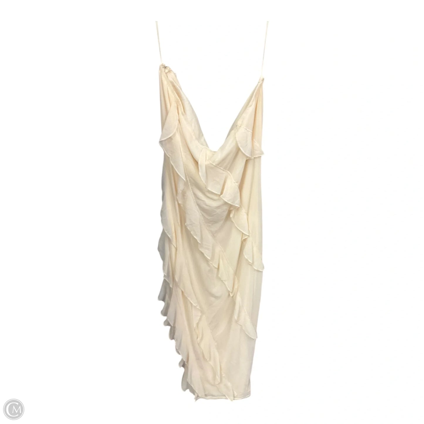 Dress Casual Midi By Fashion Nova In Cream, Size: 3x