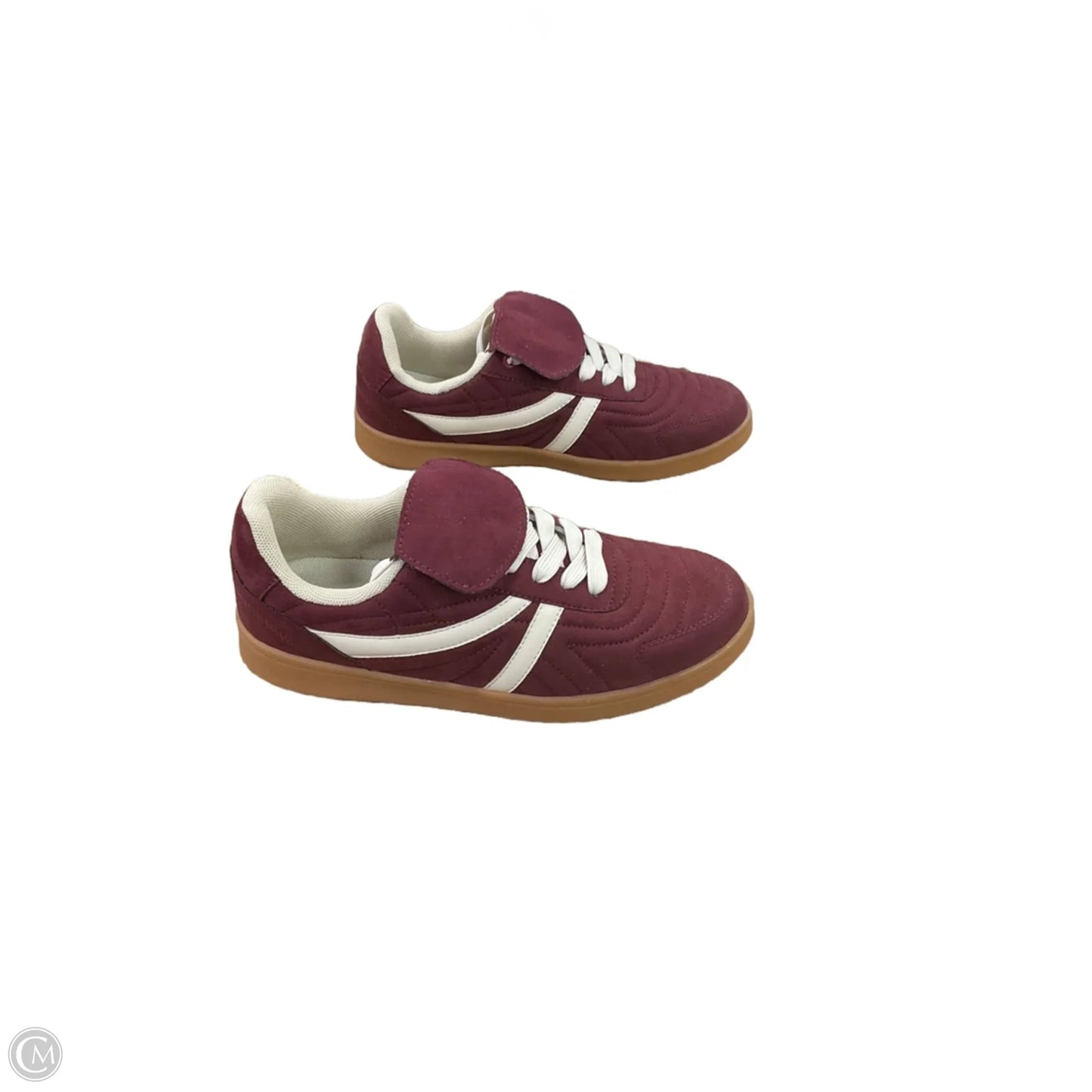 Shoes Sneakers By Steve Madden In Maroon, Size: 7.5