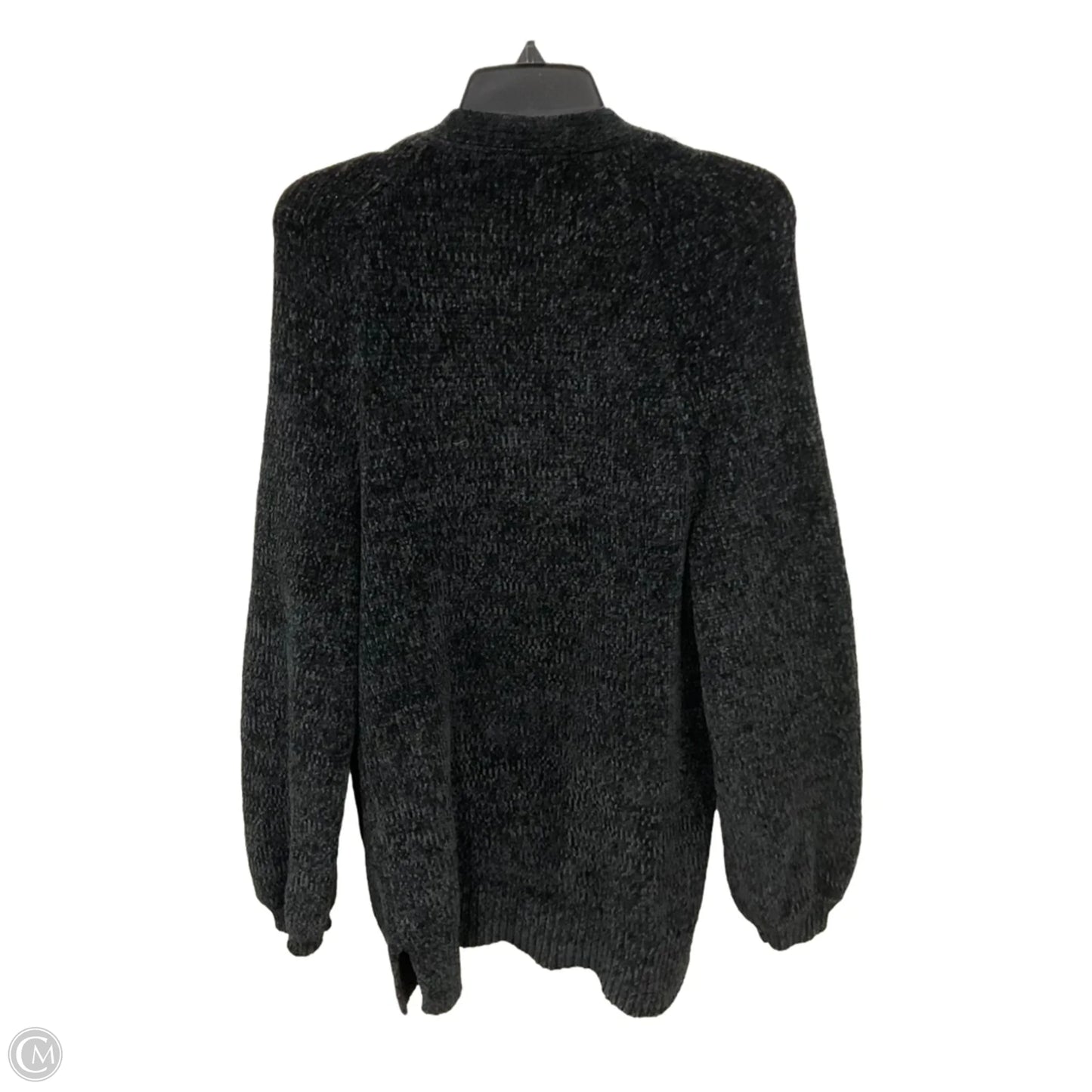 Top Long Sleeve By Chicos In Black, Size: L